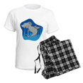 thumbnail image 4 of CafePress - Hammerhead Shark Women's Light Pajamas - Women's Short Sleeve Print T-Shirt and Pants Light Cotton Pajama Set, 4 of 7