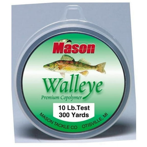 Mason Tackle Company WL-300-10 Walleye Premium Co-Polymer - 10 lb.