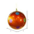 thumbnail image 2 of Vickerman M120418 Boule à Pois Orange Bonbon 8 Po., 2 of 2