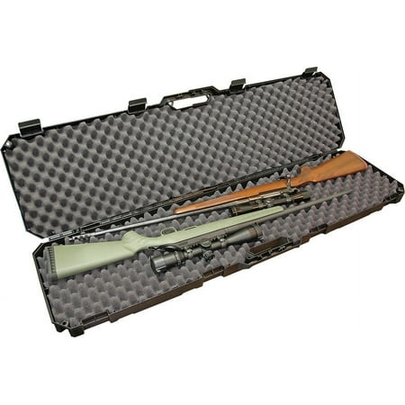 MTM Case-Gard Double Scoped Rifle Hard Case 51" Black - RC51D
