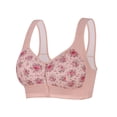 thumbnail image 2 of Bras for Women Fashion Push Up Full Coverage Seamless Supportive Bra No Underwire Comfortable Supportive Bra Pink, Size 40, 2 of 4