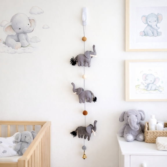 Felt Elephant Garland