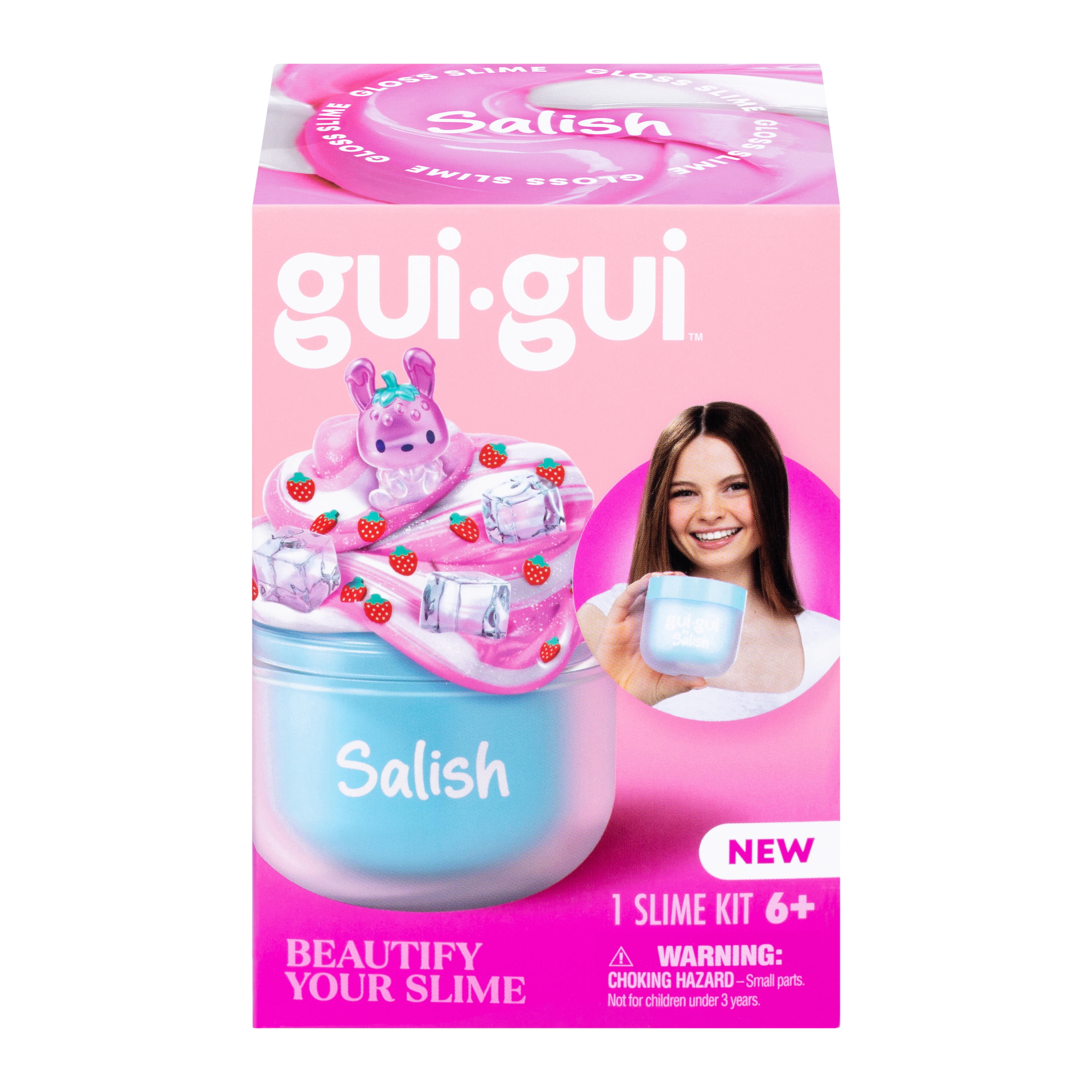 Gui Gui By Salish,  Create The Most Beautiful Slime Based Around All The Things Salish Loves, 4 to Collect, Ages 6+