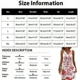 thumbnail image 3 of WTOBBY Women's Stylish Floral Print V-Neck Camisole Dress No Pockets, Sleeveless Design for Summer Fashion, Comfortable and Flowy for Casual and Evening Wear,Black L, 3 of 5