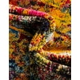 thumbnail image 4 of Unique Loom Estrella Collection Area Rug - Guell (8' Round Multi/Blue), 4 of 7