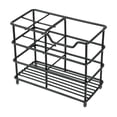 thumbnail image 2 of Metal Wire Toothbrush Holder for Bathroom, Multi-slot Organizer for Toothpaste and Toothbrush, Countertop Storage for Vanity, Home Washroom, Topliu, 2 of 6