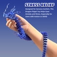 thumbnail image 5 of 3D Printed Dragon Egg, Colorful 3D Printer Articulated Dragon Toy for Kids, 24 inch 3D Printed Dragon ADHD Fidget Toys , Office Desk Figurine Decor，Blue, 5 of 7