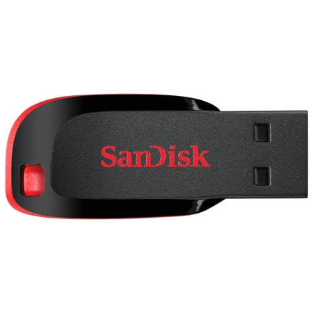 SanDisk Cruzer Blade SDCZ50-032G-A11 32 GB USB 2.0 Flash Drive - 1 Pack - External