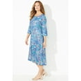 thumbnail image 3 of Catherines Women's Plus Size Strawbridge Fit & Flare Dress, 3 of 5