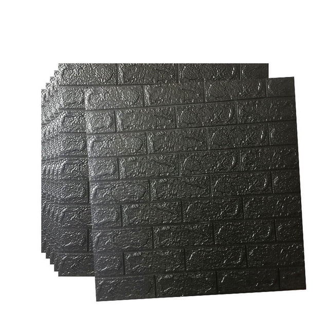 Pegatinas de pared para decoración del hogar, papel tapiz de ladrillo, pegatinas de pared 3d autoadhesivas de espuma, pegatinas de pared impermeables a prueba de humedad