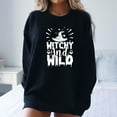 thumbnail image 3 of Witchy and Wild Halloween Sweatshirt, 3 of 9