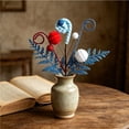 thumbnail image 5 of Boovnll Patriotic Berry Stems, Artificial White Blue Red Berry Stems 4th of July Table Decorations for Home, Dining Table Centerpiece Decor, 4th of July Decorations, 5 of 6