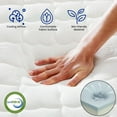 thumbnail image 5 of 8 Inch Twin Hybrid Mattress with Memory Foam & Pocket Springs, Medium Firm Twin Mattress for Kids Durable Support, Pressure Relief, Motion Isolating for Bedroom, RV, Dorm, 5 of 8