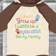 thumbnail image 4 of Inktastic Physician Assistant Like Mommy Boys or Girls Long Sleeve Baby Bodysuit, 4 of 5