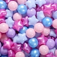 thumbnail image 1 of Bolas para Piscina de Pelotas STARBOLO Macaron Estrella 200 unidades para Niños, 1 of 9