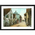 thumbnail image 2 of Art.com Charlotte Street, St. Augustine, Florida Art Print, Black Frame Wall Art, 23" x 17", 2 of 5