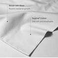 thumbnail image 7 of SILVON Bed Sheets Set - Supima Cotton (Full, White), 7 of 7