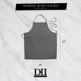 thumbnail image 3 of The apron measures 28 inches by 32 inches, with extra-long strap to wrap around neck and waist., 3 of 8