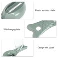 thumbnail image 4 of Raspador de escamas de pescado Billuyoard Herramienta de cocina reutilizable Verde, 4 of 6