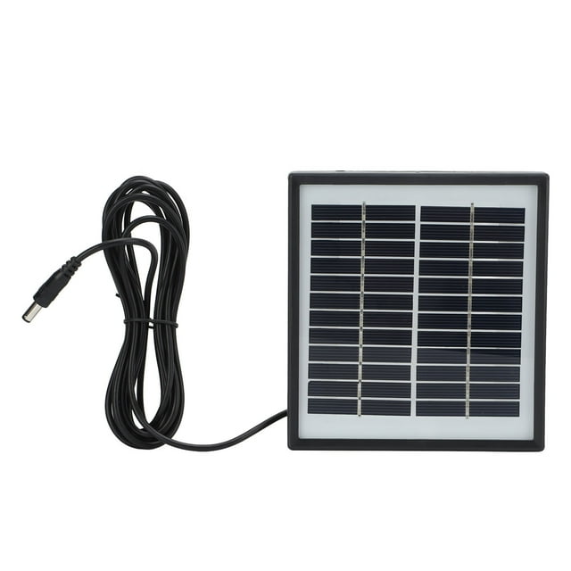 Paneles solares de 2W y 12V, polisilicio, alta tasa de conversión, ahorro de energía, cargador de panel solar con marco para turismo de automóviles