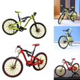thumbnail image 1 of 2 Uds., Bicicleta de a Escala 1:10, Modelo Deportivo en Miniatura, Juego Creativo, Decoración de Escritorio, Juguete para Niños, Recuerdo de Baoblaze Miniatura fundida a troquel, 1 of 8