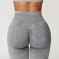 thumbnail image 5 of 3D Anti Cellulite Leggings Resistance Band Leggings Skin-Friendly Scrunch Butt Compression Legging Sculpting Yoga Fitness Pants Workout Yoga Pants Smile Contour Activewear Tights Light Ashy S, 5 of 7