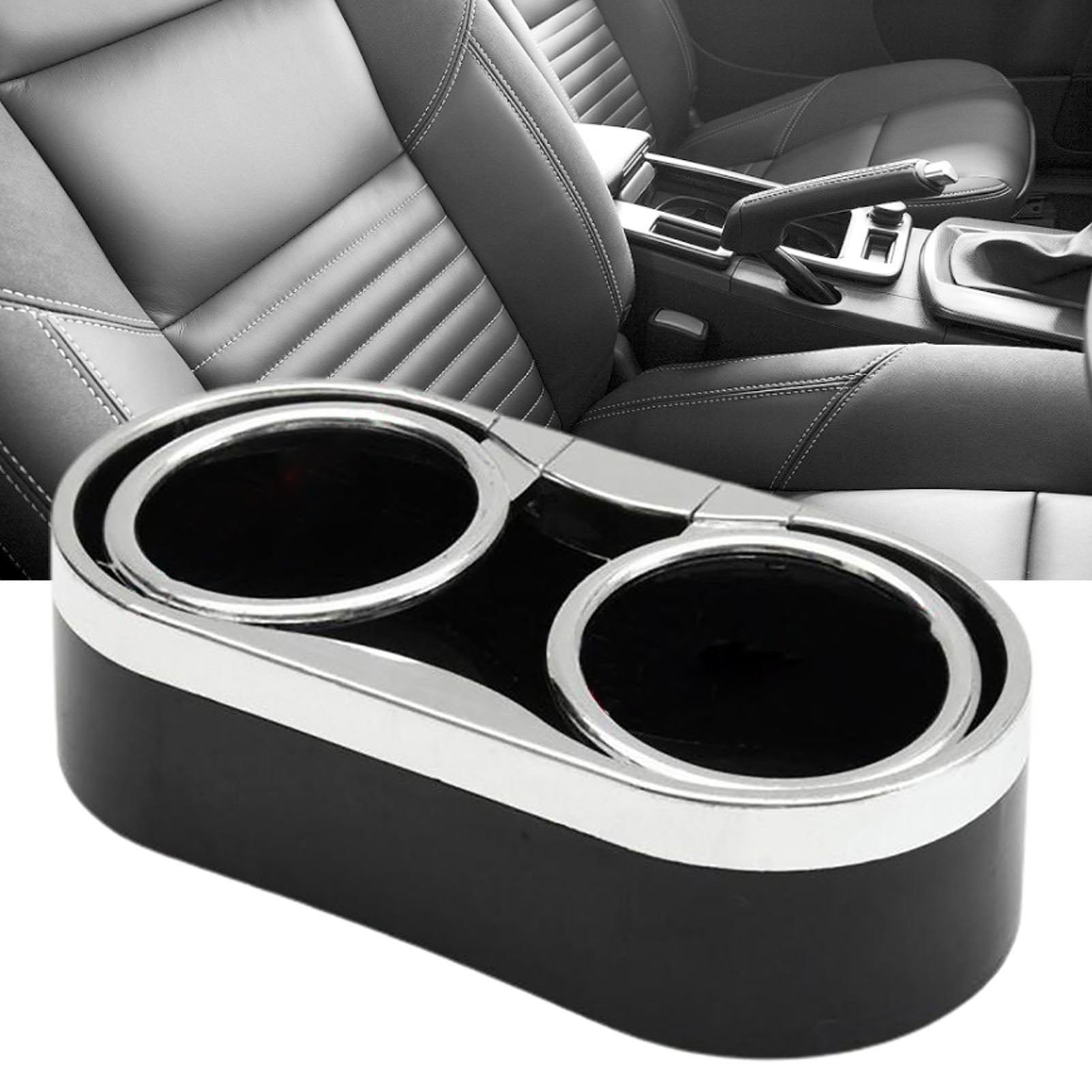 Walbest Universal Car Seat Drink Holder Mount Stand Seat Seam Gap Wedge Storage Organizer for