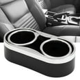 thumbnail image 5 of Anvazise Universal Car Auto Truck Adhesive Mount Cup Drink Holder Organzier Storage Box Black One Size, 5 of 13