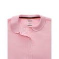 thumbnail image 4 of Smith's American Girls' S/S Button-Up Shirt Color: pink Size: 16, 4 of 4