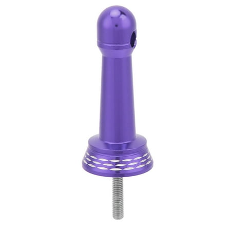 Riousery Spinning Reel Stand Balance All Metal Fishing Wheel Accessories 6 inches / 15.24 cm Purple