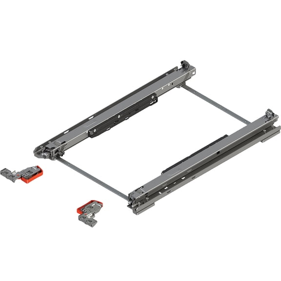 Blum 21in Movento Floor Mount w/Frame 12in Wide 769R 5337SB