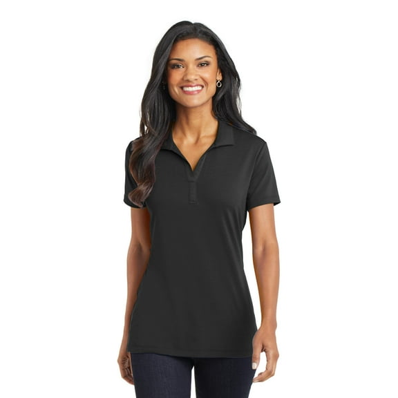 Port Authority Women’S Cotton Touch Performance Polo. L568.