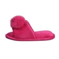 thumbnail image 3 of Popeez Girls's Lovely Pom-Pom House Slipper 4/5, Pink, 3 of 5