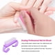 thumbnail image 4 of Seitruly Cepillo de limpieza de uñas Juego de maquillaje de plástico Manicura pedicura Accesorios de exfoliación de color Herramienta de cuidado de Type3 NO3 Seitruly CE013623-03B, 4 of 6