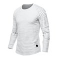 thumbnail image 5 of Vetsdori Mens Long Sleeve Shirts Breathable Winter Pullover Lightweight Sport Plain Casual Crew Neck Tshirts for Men Trendy, 5 of 6