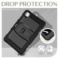thumbnail image 6 of XYX For iPad Pro 13 inch Case 2024 (M4), 3in1 Heavy Duty Shockproof Tablet Case with Stand, Shoulder Strap, Black, 6 of 7