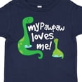 thumbnail image 4 of Inktastic My Pawpaw Grandpa Loves Me Dinosaur Boys Toddler T-Shirt, 4 of 5