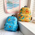 thumbnail image 2 of 1pc Cute Children SchoolBags Dinosaur Rainbow Cartoon Kindergarten Backpack Book Bags Animals Boys Girls Book Bags Kids Primary Bag, 2 of 5
