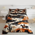 thumbnail image 2 of Feelyou Tribal Western Cowgirl Full Size Comforter Sets, Rustic Horse Animal Bedding Comforter Set, Teen Boy Girl Kid Reversible Bedding Sets, Luxury Bedroom Decor, 3pcs, 2 of 8