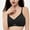 Black, variant on Women's Push Up Wireless Bra, Womens Bras, Women Solid Color Back Closure Lift Support for Side Breast and Sagging Breathable Bra Red, 32/70AB