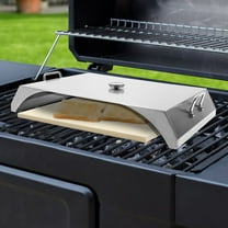 Pizza Oven Kit, Stainless Steel Portable Pizza Oven for Gas,OvenShovel 21.65*15.04*3.54 in