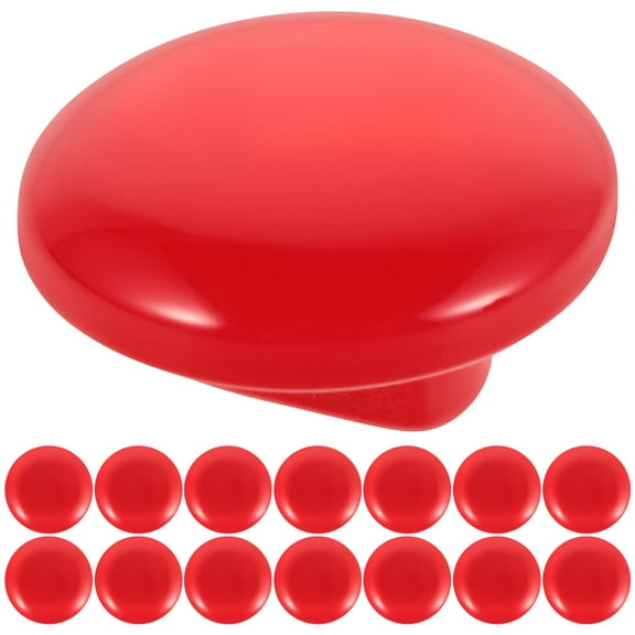 Hemoton 100pcs Decorative Buttons for Coats and Jackets Clothing Replacement Sweaters Buttons Small Buttons Mushroom Sewing Button