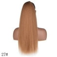 thumbnail image 2 of OUSITAID Perruque de Queue de Cheval Femmes Réglable Perruque Moelleuse Maïs Moustache Cheveux Extension Pièce 33, 2 of 4
