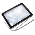 thumbnail image 1 of Reading Magnifying Glass, Easy For Carrying Full Page Magnifying Glass Reading Magnifier Glass Crafts Sewing Handheld Hands-Free Magnifier  For Seniors, 1 of 8