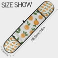 thumbnail image 3 of Yayeee Double Oven Mitt Kitchen Heat Resistant Baking 35" x7" Quilted Glove, Orange, 3 of 6