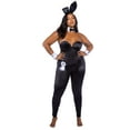 thumbnail image 1 of Plus Costume Classique de Playboy Bunny Noir pour Femmes, 1 of 1