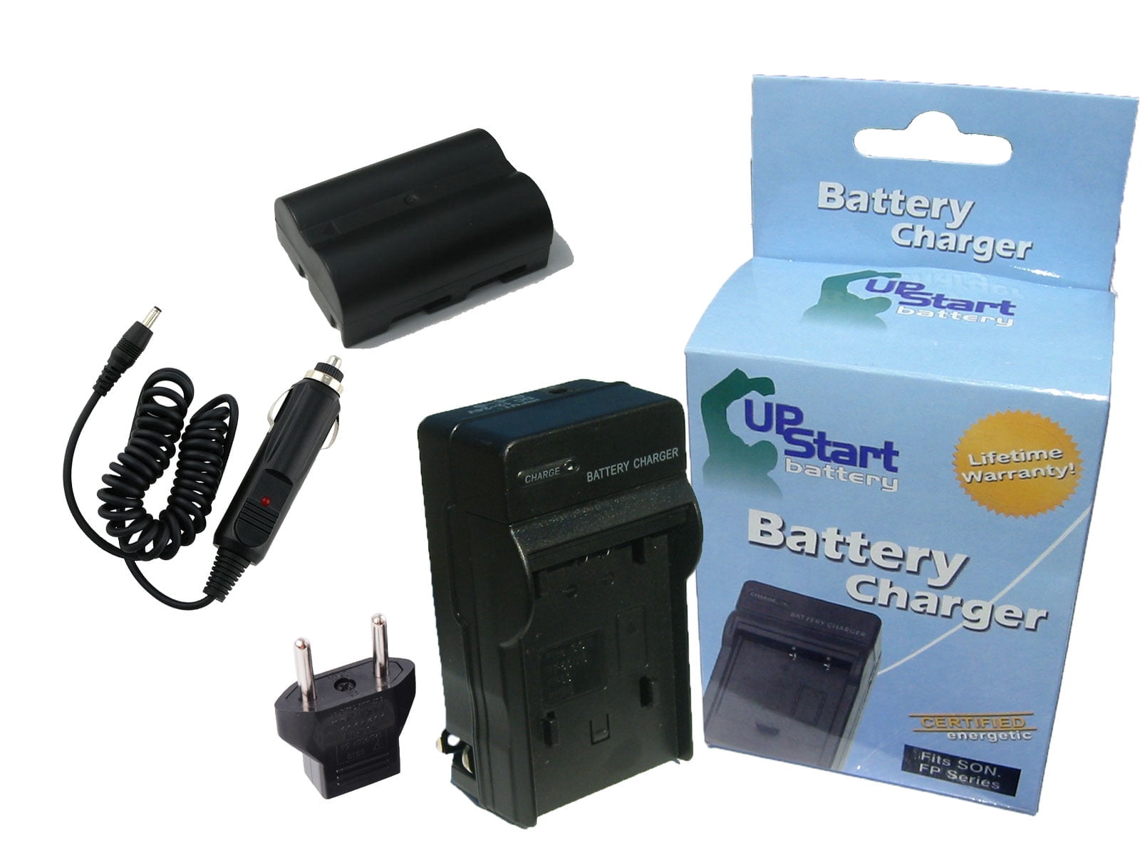 2x Pack - Canon PowerShot SX200 IS Battery + Charger - Replacement
