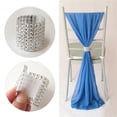 thumbnail image 4 of 8Pcs/Set Serviette Cercles Anti-Déformation Rouille Creux Design Strass 8 Rangées Banquet Tissu Napkin Button pour Fête, 4 of 8