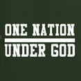 thumbnail image 5 of Wild Bobby One Nation Under God Inspirational/Christian Men Graphic Tank Top, Forest Green, Large, 5 of 5