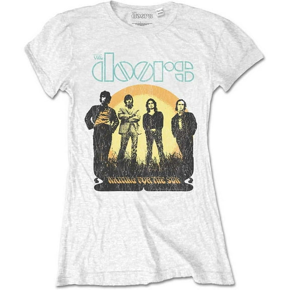 The Doors Ladies T-Shirt: Waiting for the Sun (Large)